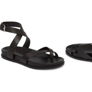 Marc Fisher LtD Yarina Sandal black size 10